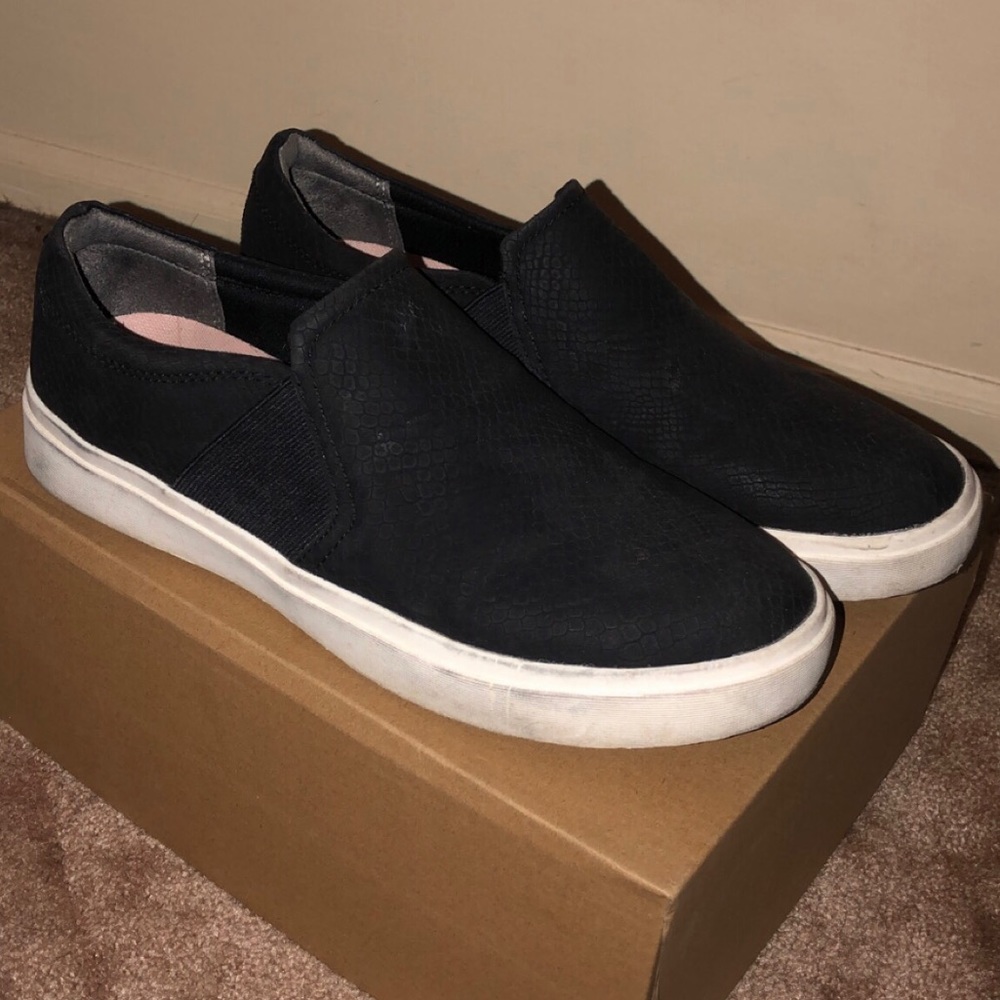 Dr. Scholl’s Slip On Leather Sneaker Shoes